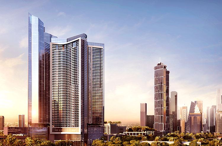 Luxury apartment project in Dubai